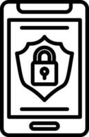 sicurezza vettore icona design