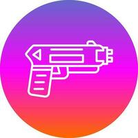 stordire pistola vettore icona design