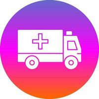 ambulanza vettore icona design