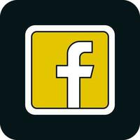 Facebook logo vettore icona design