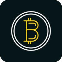 bitcoin vettore icona design