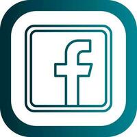 Facebook logo vettore icona design