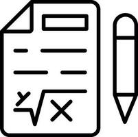 matematica vettore icona design