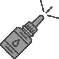 nasale spray vettore icona design