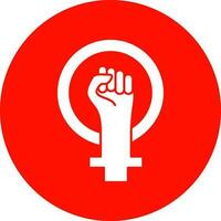 femminismo vettore icona design