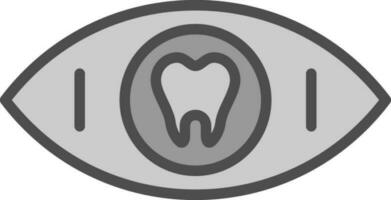 dente vettore icona design