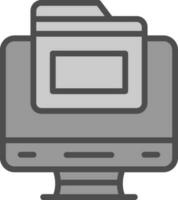 file cartella vettore icona design