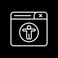 accessibilità vettore icona design