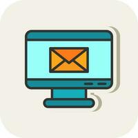 e-mail vettore icona design