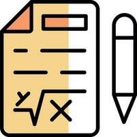 matematica vettore icona design