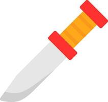 coltello a serramanico vettore icona design