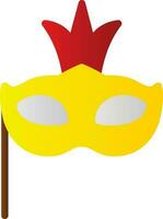 carnevale maschera vettore icona design