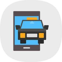 Taxi vettore icona design