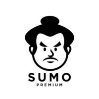 sumo portafortuna logo icona design illustrazione vettore