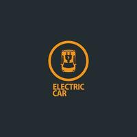 elettrico auto logo vettore