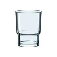 alcool bicchiere tazza cartone animato vettore illustrazione