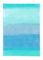 astratto oceano a tema mano dipinto acquerello sfondo vettore