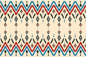 tappeto etnico tribale modello arte. etnico ikat senza soluzione di continuità modello. americano, messicano stile. vettore