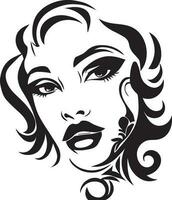 bellissimo donne viso tatuaggio design vettore illustrazione, donne viso tatuaggio