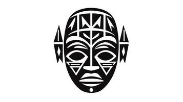 maestoso africano guerra maschera svelare il potente tradizioni e simbolismo dietro a Questo antico artefatto vettore