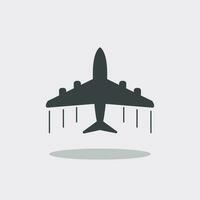 aereo icona. aereo piatto vettore illustrazione