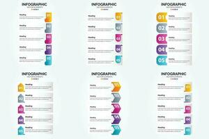 vettore illustrazione infografica piatto design impostato per pubblicità opuscolo aviatore e rivista