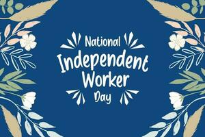nazionale indipendente lavoratore giorno vettore