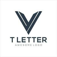 lettera v silhouette logo vettore