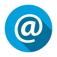 e-mail indirizzo icona. vettore illustrazione. a cartello simbolo per grafico disegno, logo, ragnatela luogo, sociale media, mobile app, ui illustrazione