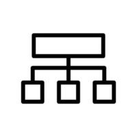 organizzazione icona vettore simbolo design illustrazione