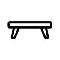 caffè tavolo icona vettore simbolo design illustrazione
