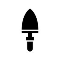 cazzuola icona vettore simbolo design illustrazione