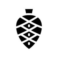 pino Noce icona vettore simbolo design illustrazione