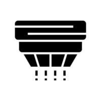 Fumo rivelatore icona vettore simbolo design illustrazione