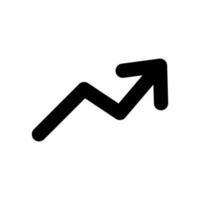 trend icona vettore simbolo design illustrazione