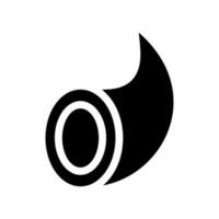 corno icona vettore simbolo design illustrazione