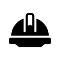 casco icona vettore simbolo design illustrazione