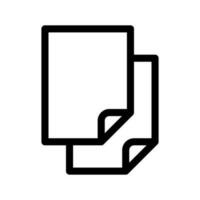 copia icona vettore simbolo design illustrazione