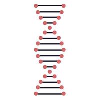 scienza della molecola del DNA vettore