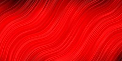 sfondo vettoriale rosso scuro con linee piegate illustrazione astratta con modello di linee sfumate a bande per cellulari
