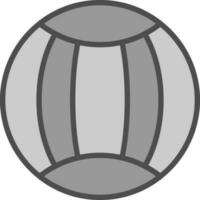spiaggia palla vettore icona design