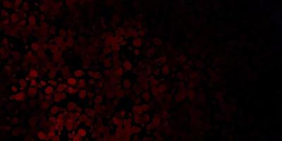 trama vettoriale rosso scuro con forme di memphis