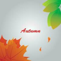 sfondo vettore design con autunno tema.