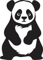 kung fu panda vettore tatuaggio design illustrazione