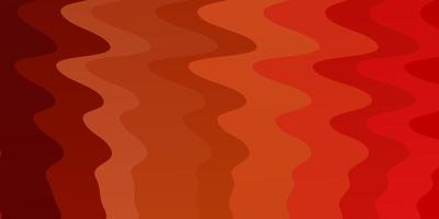 sfondo vettoriale arancione chiaro con fiocchi nuovissima illustrazione colorata con modello di linee piegate per cellulari