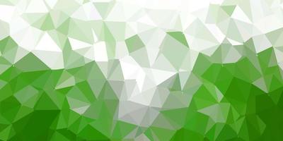 carta da parati poligonale geometrica vettoriale verde scuro