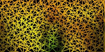 layout poligonale geometrico vettoriale giallo verde chiaro