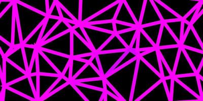 sfondo poligonale vettoriale rosa chiaro