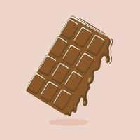 cartone animato vettore illustrazioni di fuso cioccolata