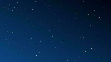 notte cielo con molti stelle. astratto natura sfondo con polvere di stelle nel in profondità universo. vettore illustrazione.